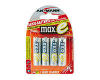 Accumulateurs NiMh Préchargés MaxE – AA 2100mAh 1.2V – Blister de 4