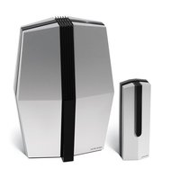 JACOB JENSEN – Doorbell wireless II – 5 tones pre-registered – Custom tones via USB – Range 200m