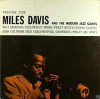 MILES DAVIS / Miles Davis And The Modern Jazz Giants