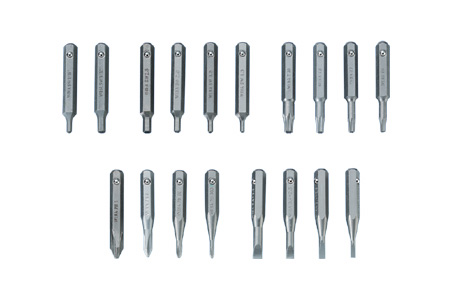 Bits for Torque Screw Driver – Set of 18