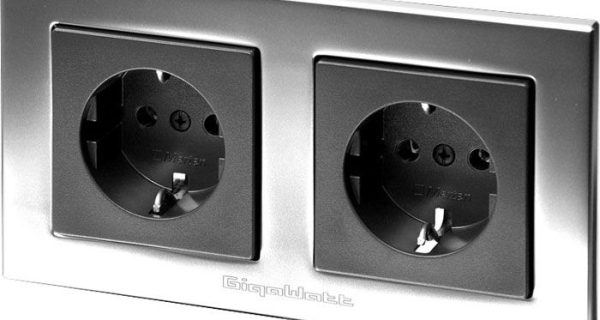 GIGAWATT – Duplex SCHUKO audiophile wall mounted sockets