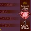 Coffret 4 Great Opéras - CALLAS & KARAJAN - 9 SACDs - Elite Diffusion