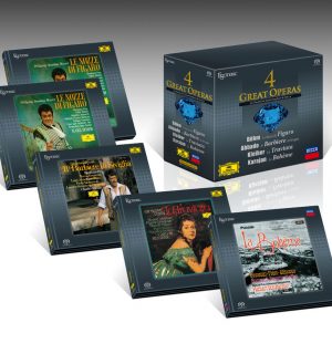 ESOTERIC – Coffret 4 Great Opéras – 9 SACDs