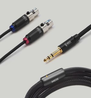 MEZE AUDIO – CÂBLE STANDARD 1,20m EMPYREAN & ELITE – Cuivre OFC – Asymétrique – Jack 6,35mm