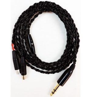 AUDEZE – Câble d’origine tressé 6,35mm pour casques LCD