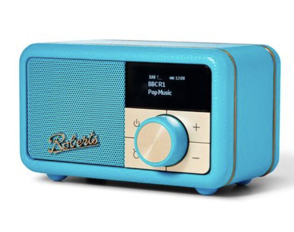 Radio Portable Roberts Rambler Mini - DAB/FM/Bluetooth - Verte - Rechargeable - Compacte