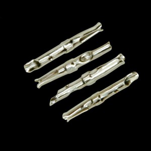 CARDAS – Clips pour Cellule – Rhodium / Beryllium Jeu de 4